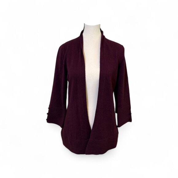 Stitch Fix Evolution Open Front Mauve Cardigan Size Small - Picture 2 of 7